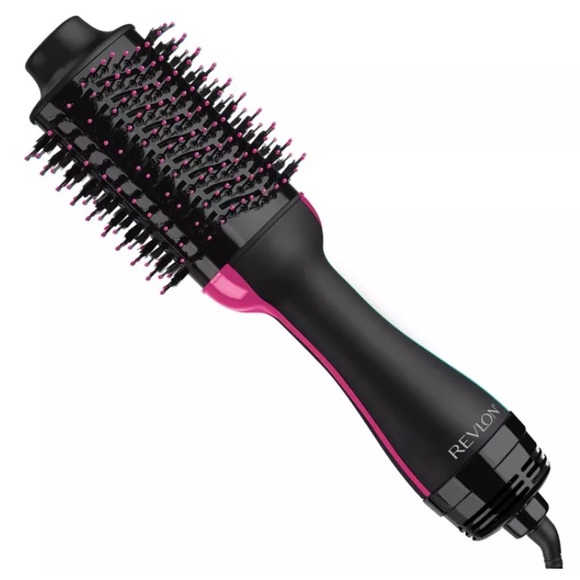 Revlon® Salon One-Step™ Volumizer and Hair Dryer Brush in Black/Pink - Picture 3 of 8